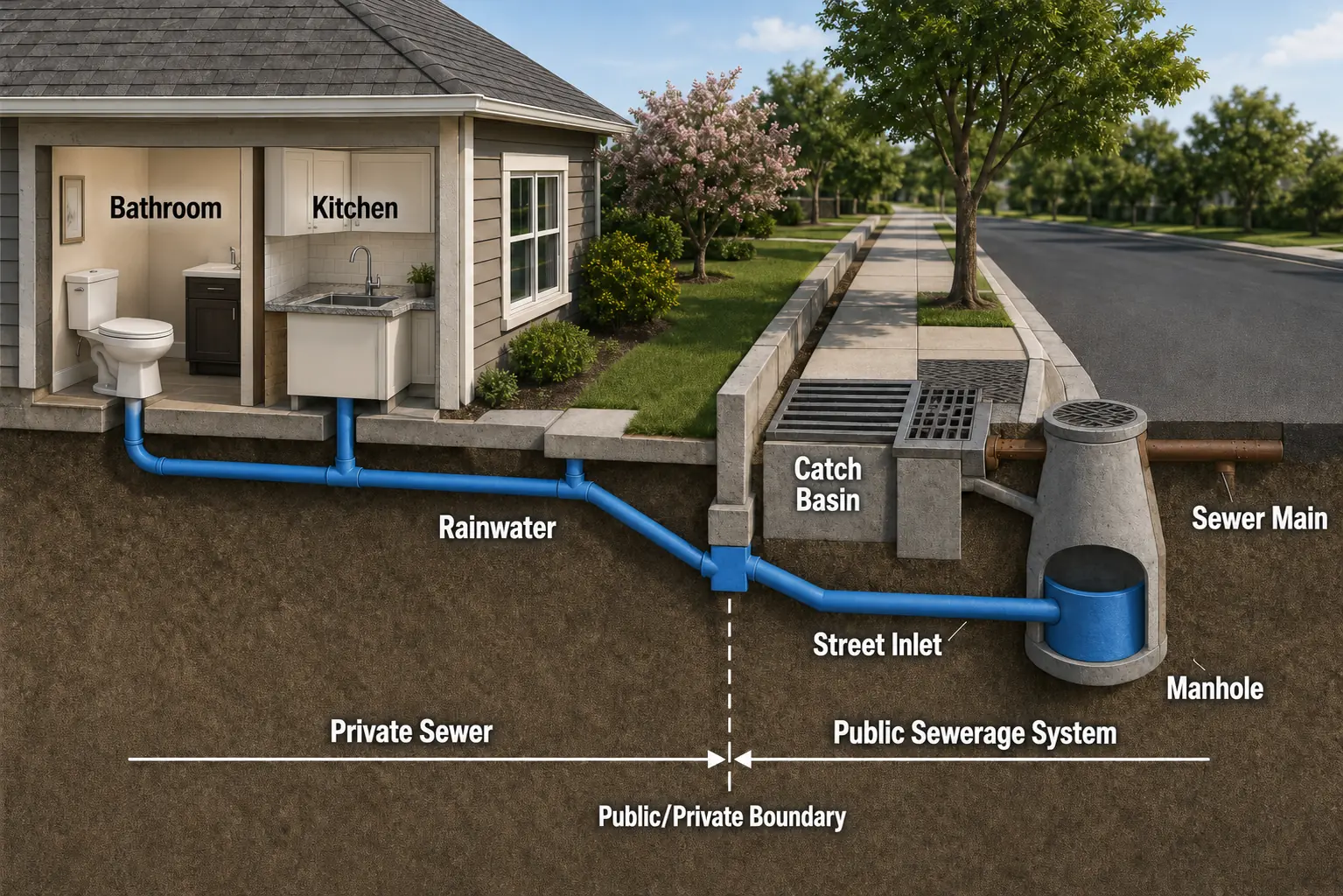 Northern VA Homeowner Sewer Line Responsibility